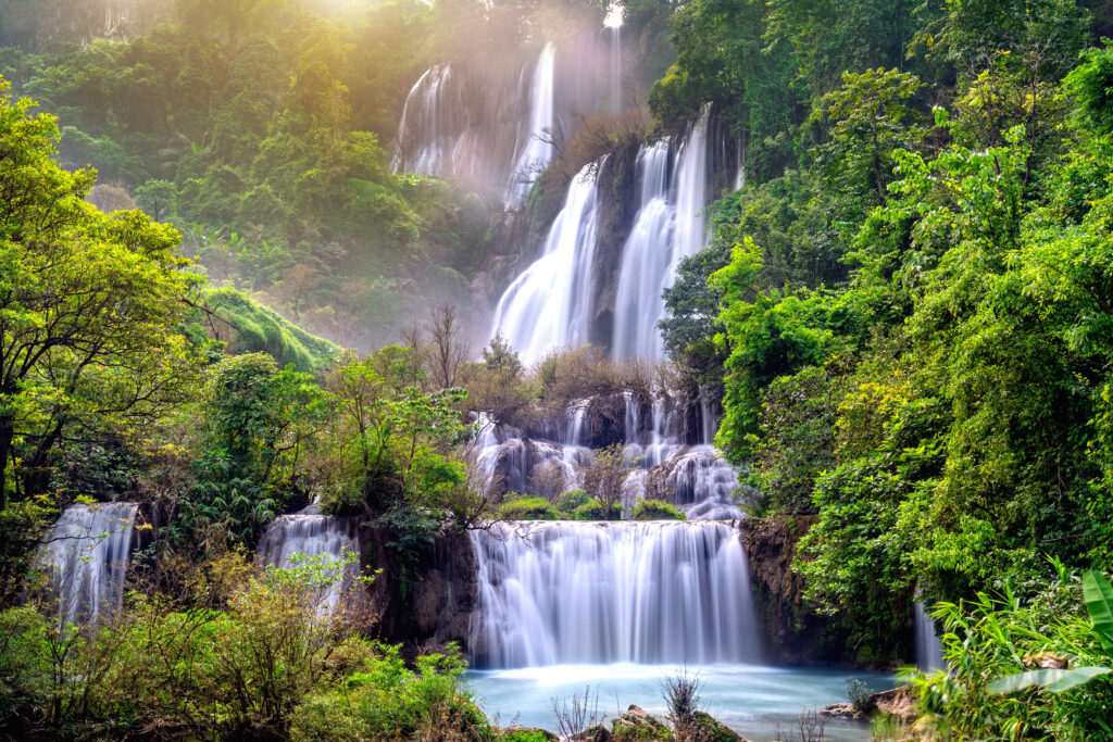 Thi Lo Su (Tee Lor Su) in Tak province. Thi Lo Su waterfall the